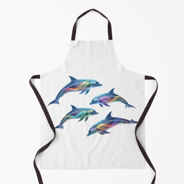 Item preview, Colorful Dolphin Anatomy Art designed and sold by GloriousArtSKD.