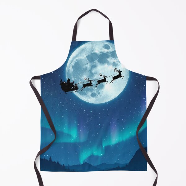 Item preview, Moonlit Santa Night Journey designed and sold by ChicTrendz.