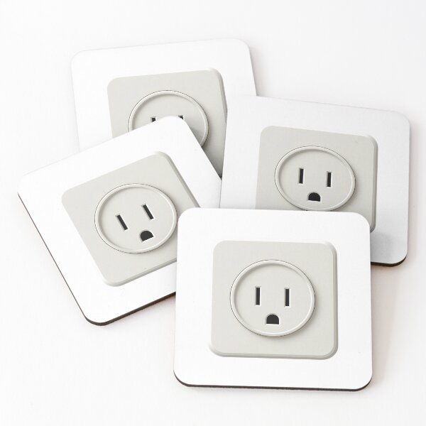 Item preview, American Socket Sticker - US Socket Sticker designed and sold by Art for Every Person.
