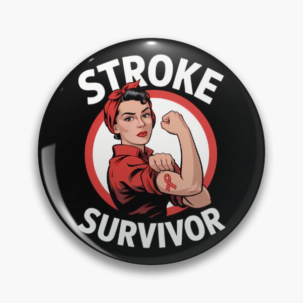 Item preview, Stroke Survivor Stroke Awareness Ribbon designed and sold by AmericaKub.