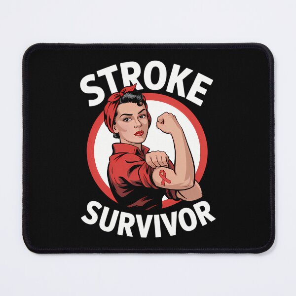 Item preview, Stroke Survivor Stroke Awareness Ribbon designed and sold by AmericaKub.