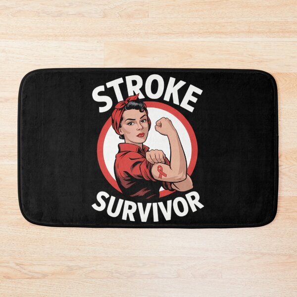 Item preview, Stroke Survivor Stroke Awareness Ribbon designed and sold by AmericaKub.