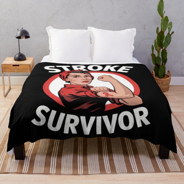 Item preview, Stroke Survivor Stroke Awareness Ribbon designed and sold by AmericaKub.