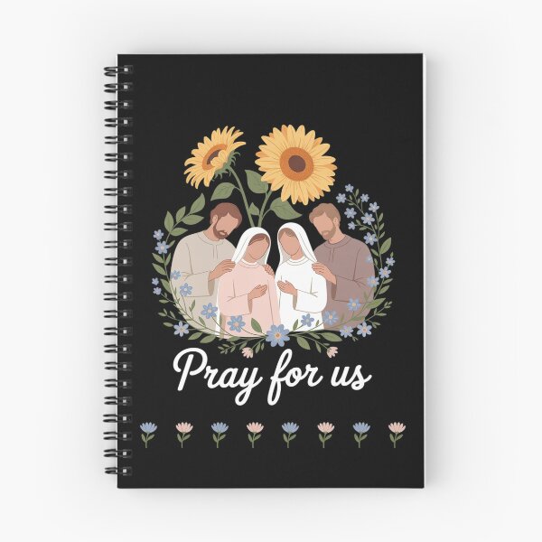 Item preview, Catholic Saints Floral Women Religious Men Women Kids  designed and sold by RoyTill0Art.