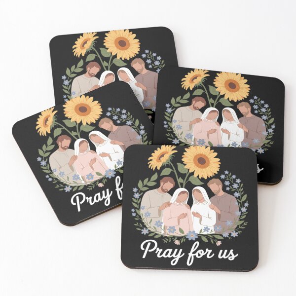 Item preview, Catholic Saints Floral Women Religious Men Women Kids  designed and sold by RoyTill0Art.