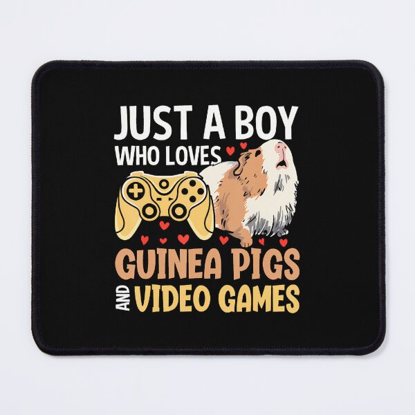 Item preview, Just A Boy Who Loves Guinea Pigs And Video Games designed and sold by BeulahJoseph.