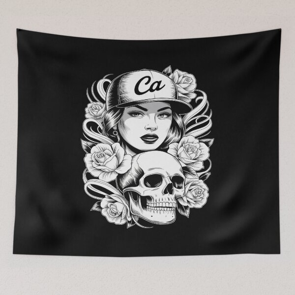 Item preview, Mexican Street Culture Lowrider Beautiful Latina Women designed and sold by CultureSpec.