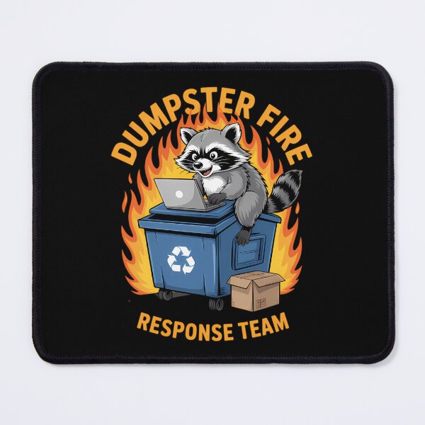 Item preview, Dumpster Fire Response Team Leader Work  designed and sold by AmericaKub.
