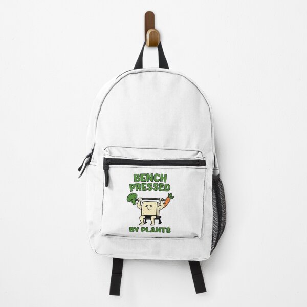 Item preview, Bench Pressed by Plants – Funny Vegan Fitness Tofu Design designed and sold by Greek and Vegan.