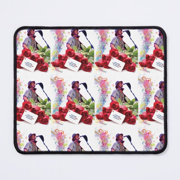 Item preview, Bold Folk Music Quote Art – Flowers, Courage & Soulful Illustration designed and sold by GraphixKing999.