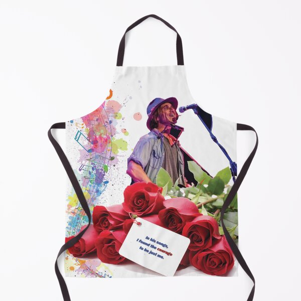 Item preview, Bold Folk Music Quote Art – Flowers, Courage & Soulful Illustration designed and sold by GraphixKing999.