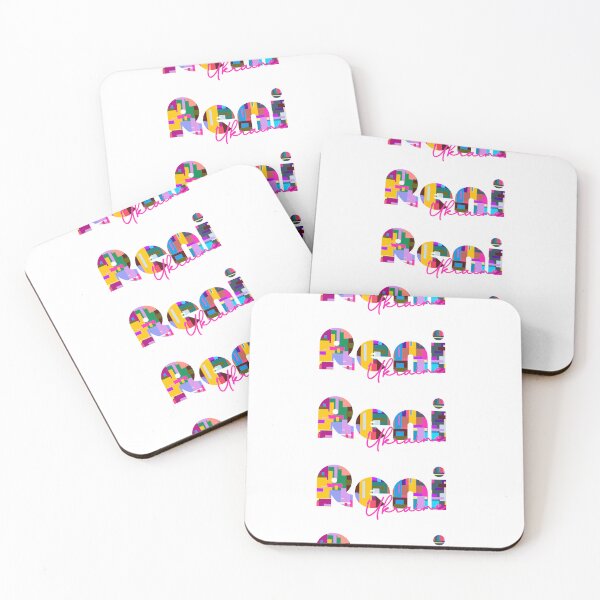 Item preview, Reni, Ukraine, Vibrant Abstract City Typography Art designed and sold by Wanderful-roads.