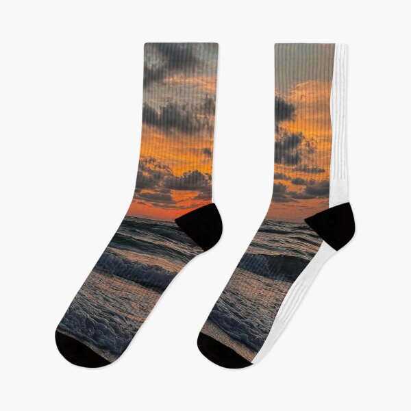 Item preview, Vibrant Sunset Malibu Rum Over Ocean Horizon designed and sold by Peachsocute.