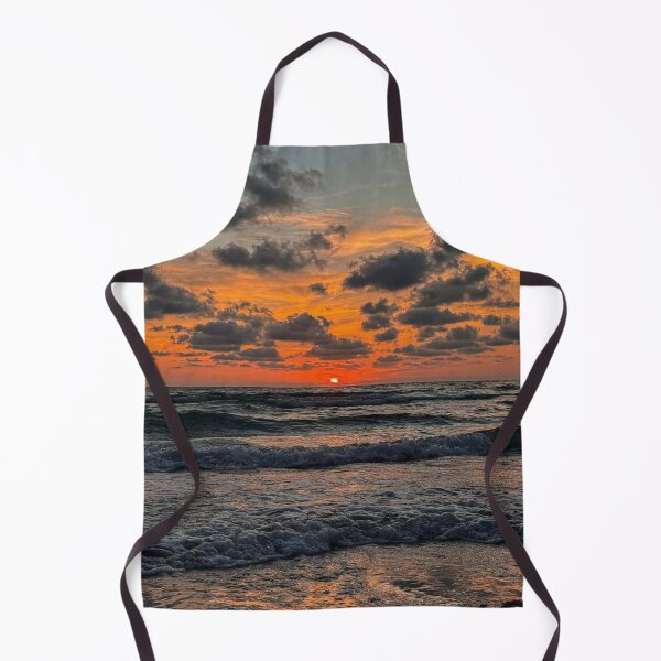 Item preview, Vibrant Sunset Malibu Rum Over Ocean Horizon designed and sold by Peachsocute.