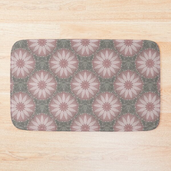 Item preview, Bohemian Floral Mandala Pattern in Peach designed and sold by Artistestella.