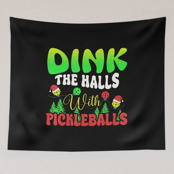 Item preview, Dink The Halls With Pickleballs Pickleball Player Christmas designed and sold by JenniferJanice.