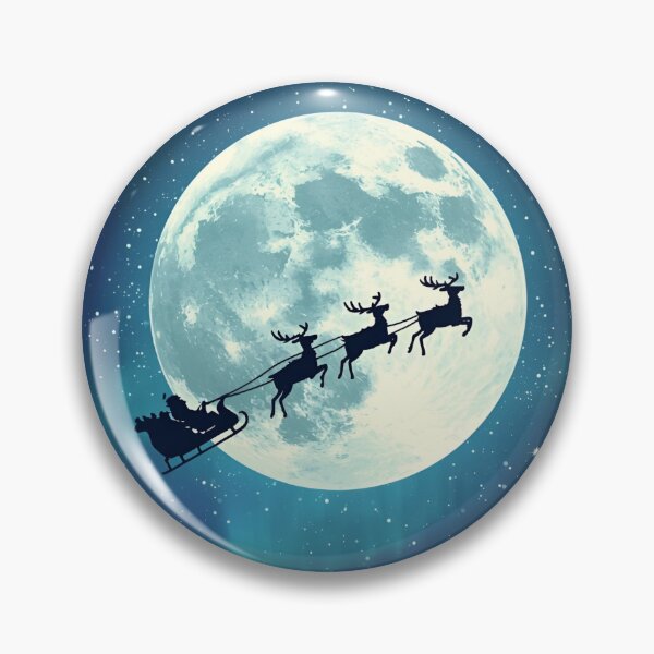 Item preview, Celestial Santa Moon Ride designed and sold by ChicTrendz.