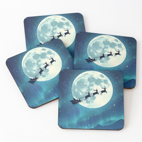 Item preview, Celestial Santa Moon Ride designed and sold by ChicTrendz.