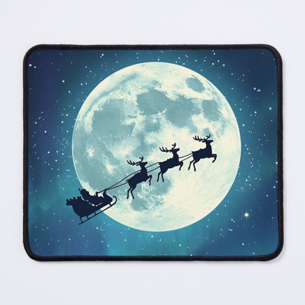 Item preview, Celestial Santa Moon Ride designed and sold by ChicTrendz.