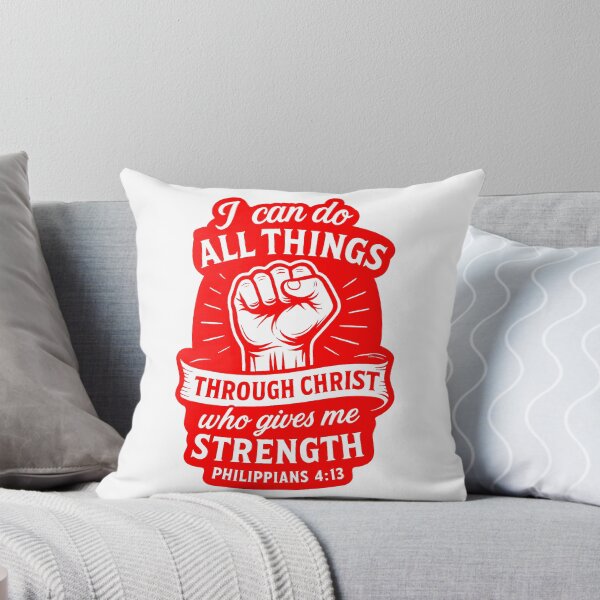 Item preview, Philippians 4:13 I can do all things through Christ who gives me strength designed and sold by plushism.
