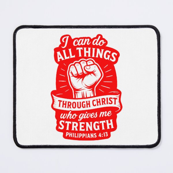 Item preview, Philippians 4:13 I can do all things through Christ who gives me strength designed and sold by plushism.