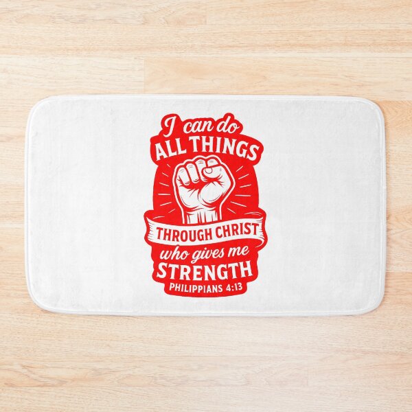 Item preview, Philippians 4:13 I can do all things through Christ who gives me strength designed and sold by plushism.