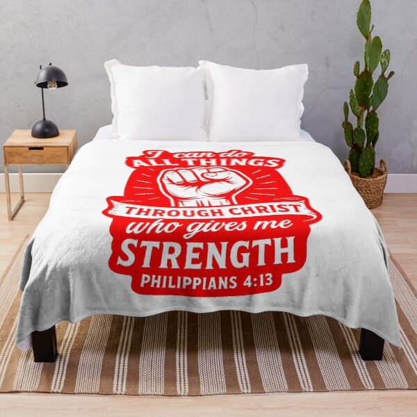 Item preview, Philippians 4:13 I can do all things through Christ who gives me strength designed and sold by plushism.