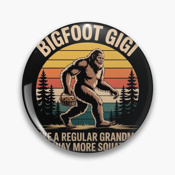 Item preview, Bigfoot Gigi como una abuela normal pero más rechoncha designed and sold by KonstanKoraner.
