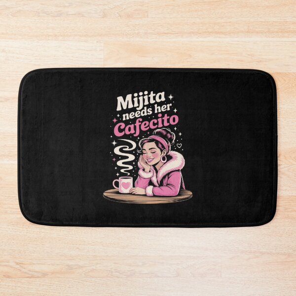 Item preview, Mijita Needs Her Cafecito Funny Latina Coffee designed and sold by CultureSpec.