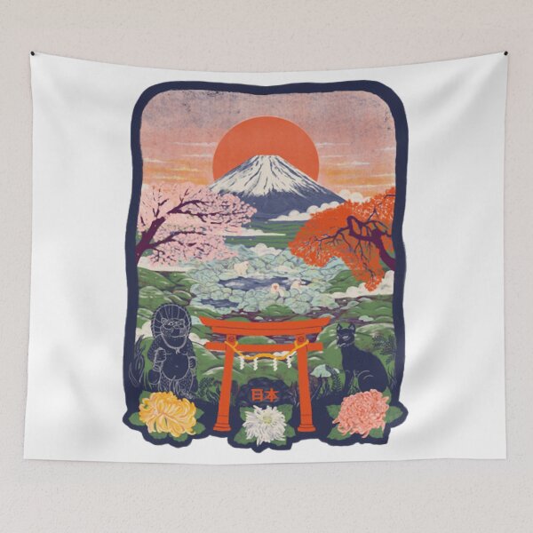 Item preview, Sunrise Over the Sacred Gate designed and sold by SyntaxClaw.