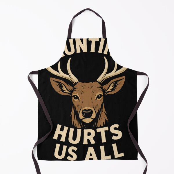 Item preview, Hunting Hurts Us All – Powerful Deer Conservation Artwork designed and sold by Mayankbalas1996.
