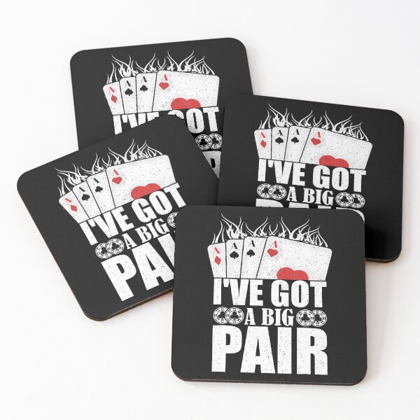 Item preview, I'Ve Got A Big Pair Poker Card Player Casino Gambler Funny designed and sold by CharleenEdith.