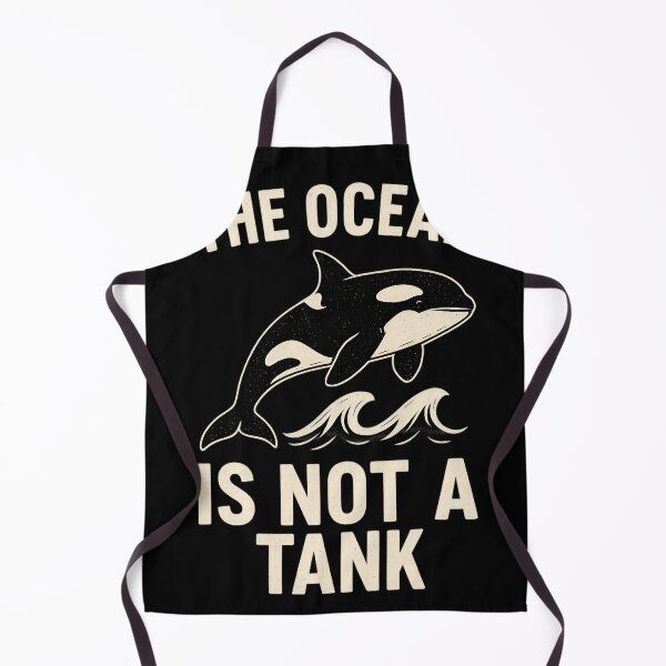Item preview, The Ocean Is Not a Tank – Orca Anti-Captivity Awareness Artwork designed and sold by Mayankbalas1996.