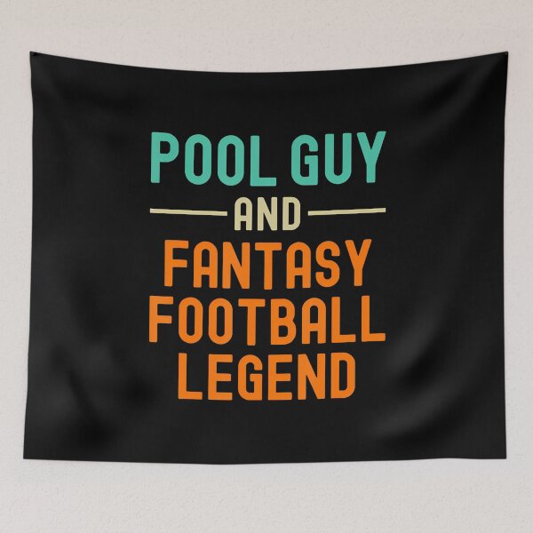 Item preview, Pool Guy And Fantasy Football Legend Player Funny designed and sold by BeulahJoseph.