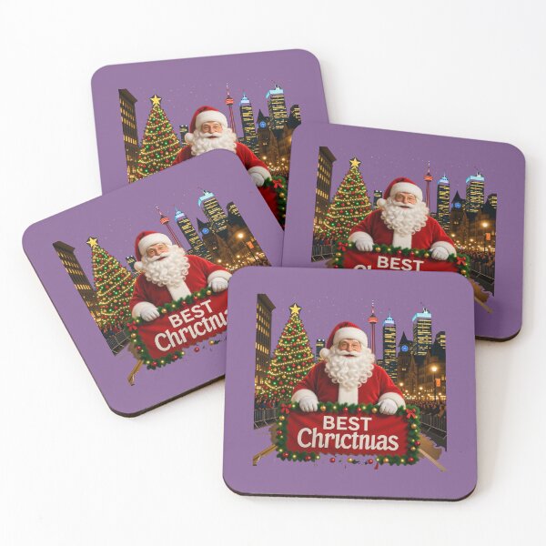 Item preview, Santa Claus Toronto City Parade – Best 3D Holiday Scene Label ,  designed and sold by PaintMeWorld.