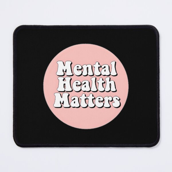 Item preview, Mental Health Matters Round Badge designed and sold by ztduelmchaun.