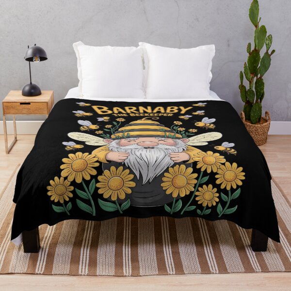 Item preview, Lindo gnomo floral abeja apicultor de verano jardinería botánica designed and sold by RoyTill0Art.