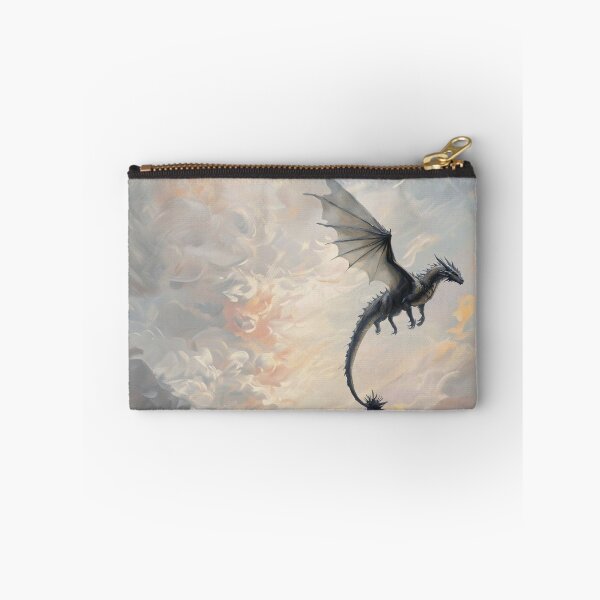 Item preview, Dragon fantasy print sunrise  designed and sold by inkdrinkingdove.