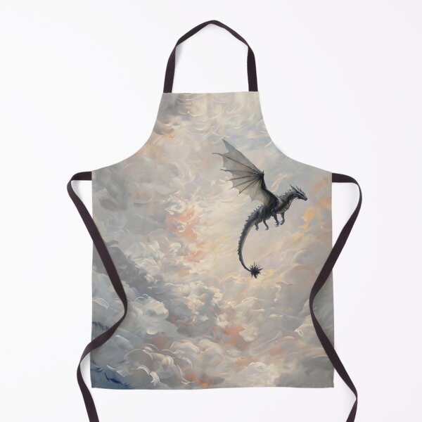 Item preview, Dragon fantasy print sunrise  designed and sold by inkdrinkingdove.