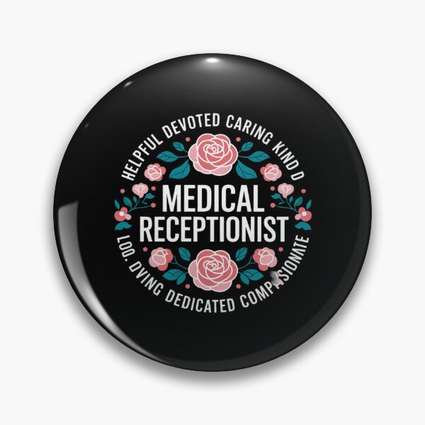 Item preview, Cute Medical Receptionist Appreciation Floral  designed and sold by RoyTill0Art.