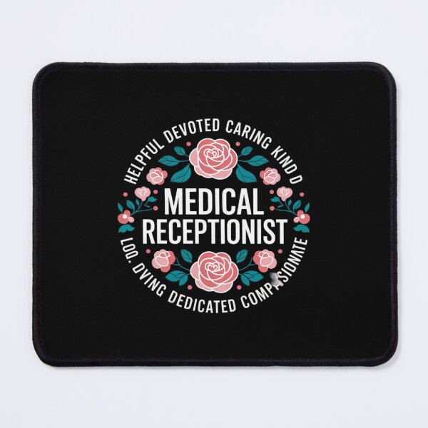 Item preview, Cute Medical Receptionist Appreciation Floral designed and sold by RoyTill0Art.