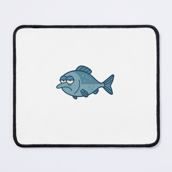 Item preview, Grumpy Herring Cartoon – Funny Fish Meme Design designed and sold by InNyutLab.