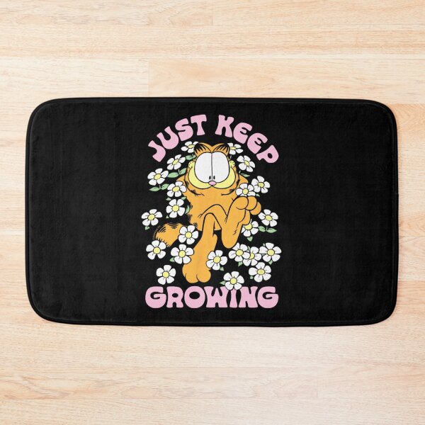 Item preview, Garfield Floral Positivity Vintage Cute Design designed and sold by Yareli Jonathon.