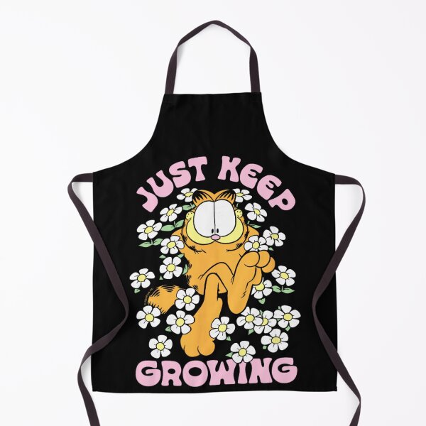 Item preview, Garfield Floral Positivity Vintage Cute Design designed and sold by Yareli Jonathon.