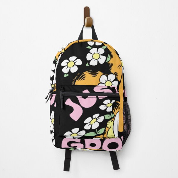 Item preview, Garfield Floral Positivity Vintage Cute Design designed and sold by Yareli Jonathon.