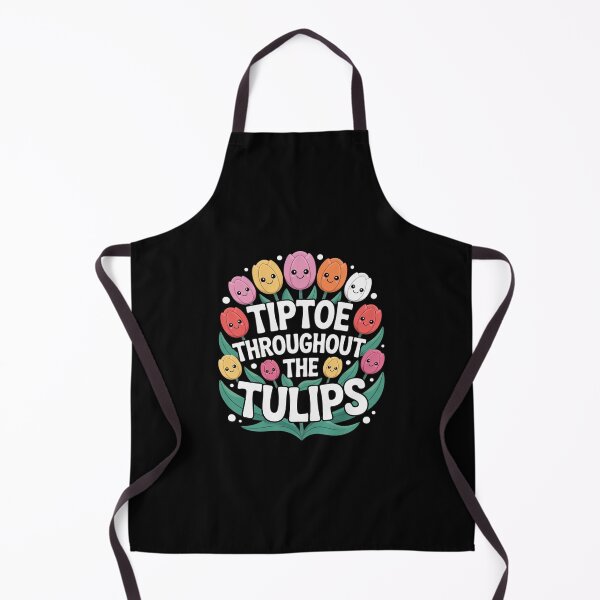 Item preview, Cute Tiptoe Through The Tulips Floral Garden Lover designed and sold by RoyTill0Art.