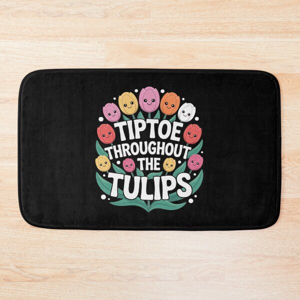 Item preview, Cute Tiptoe Through The Tulips Floral Garden Lover  designed and sold by RoyTill0Art.