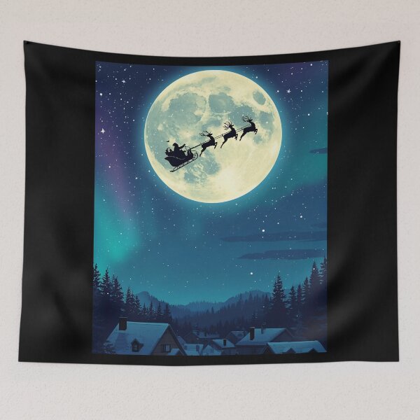 Item preview, Magical Moonlit Sleigh Ride designed and sold by ChicTrendz.
