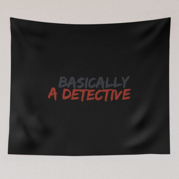 Item preview, Basically a detevtive black and red retro  designed and sold by rollinsjaylin3.