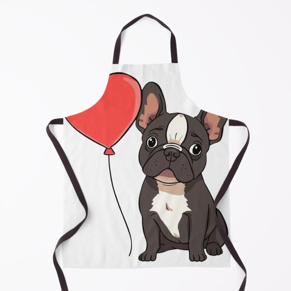 Item preview, "Frenchie with a heart-shaped balloon" designed and sold by SmartNeoZenUIXR.
